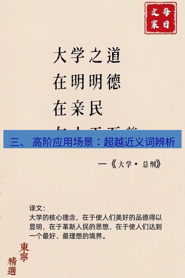 有道翻译桌面端 三、 高阶应用场景：超越近义词辨析