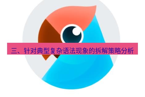 有道翻译桌面端 三、针对典型复杂语法现象的拆解策略分析