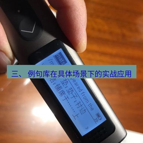 有道翻译桌面端 三、 例句库在具体场景下的实战应用