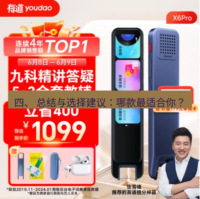 有道翻译桌面端 四、 总结与选择建议：哪款最适合你？