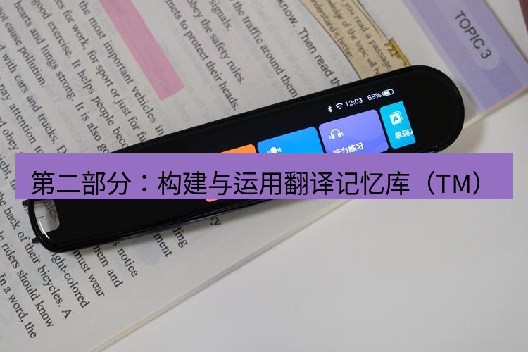 有道翻译桌面端 第二部分：构建与运用翻译记忆库（TM）