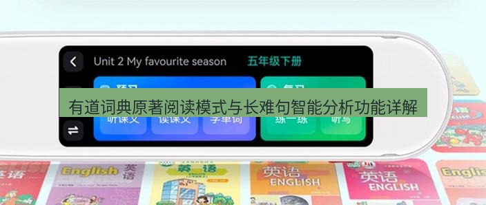 有道翻译桌面端 有道词典原著阅读模式与长难句智能分析功能详解
