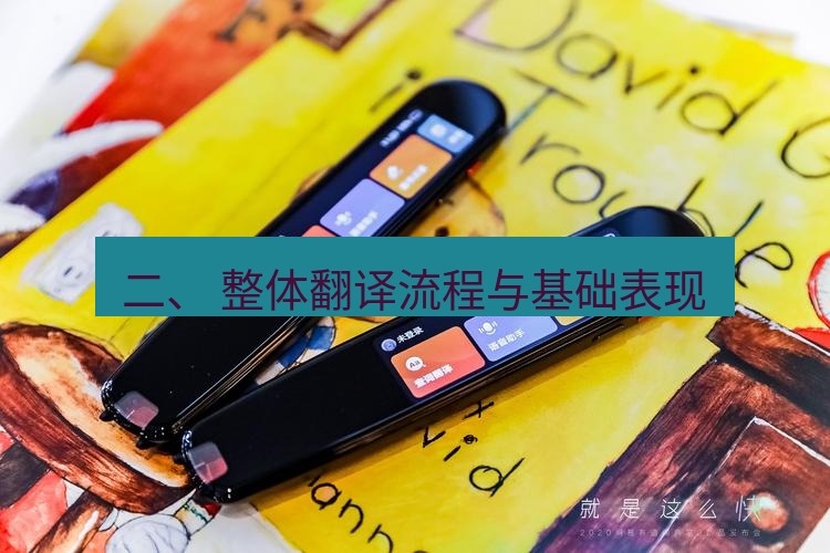 有道翻译桌面端 二、 整体翻译流程与基础表现