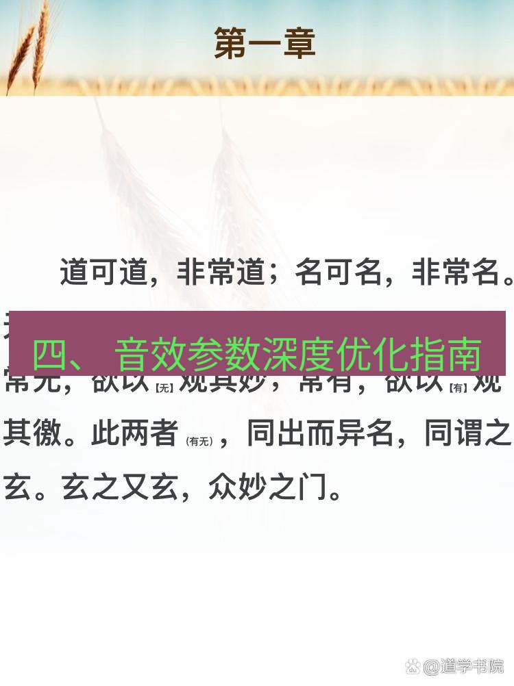 有道翻译桌面端 四、 音效参数深度优化指南