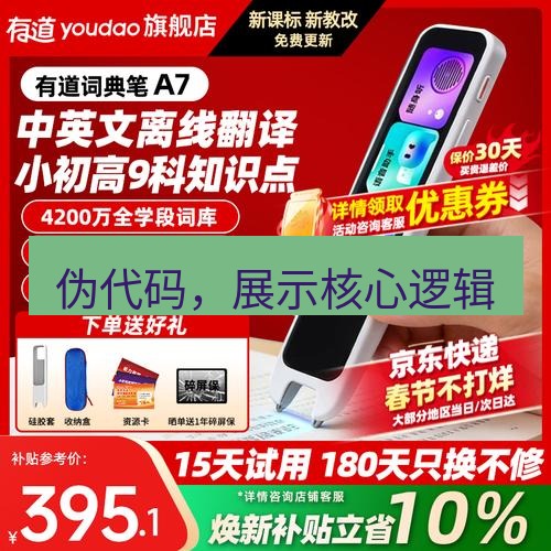 有道翻译桌面端 伪代码，展示核心逻辑