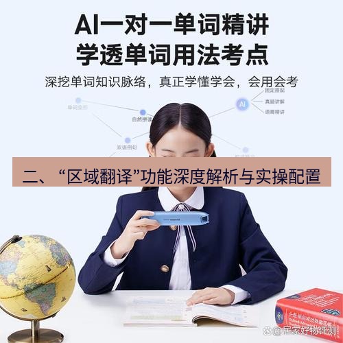 有道翻译桌面端 二、 “区域翻译”功能深度解析与实操配置