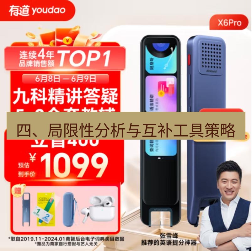 有道翻译桌面端 四、局限性分析与互补工具策略