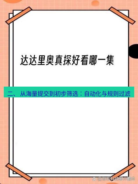 有道翻译桌面端 二、 从海量提交到初步筛选：自动化与规则过滤